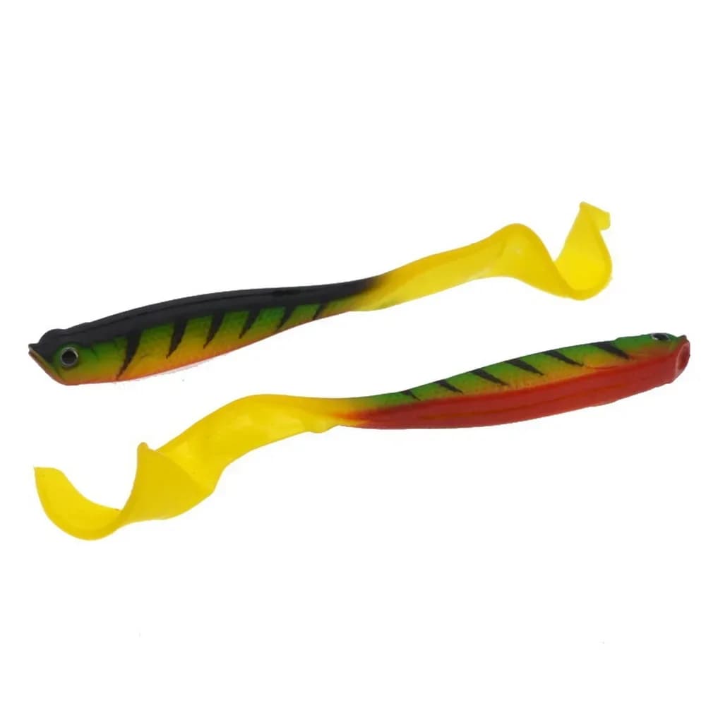 Leurre souple shad 125mm 5.5g queue en T pour brochet et perche - swimbait silicone
