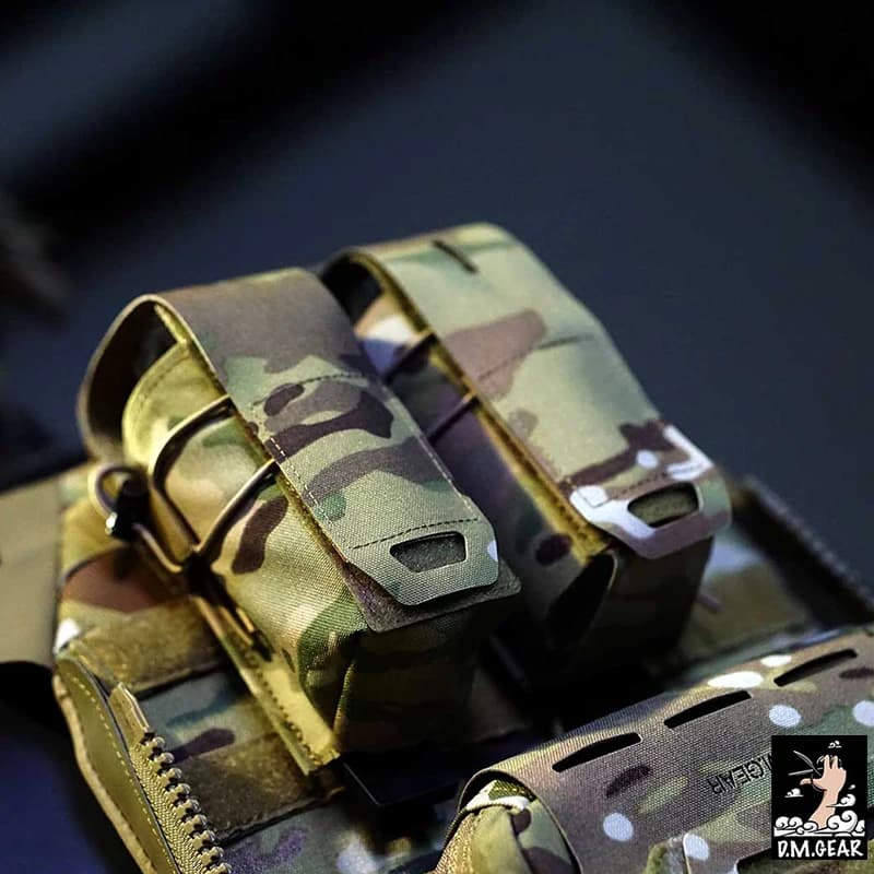 Poche tactique grenade fumigène leurre pêche MOLLE rangement accessoires équipement airsoft