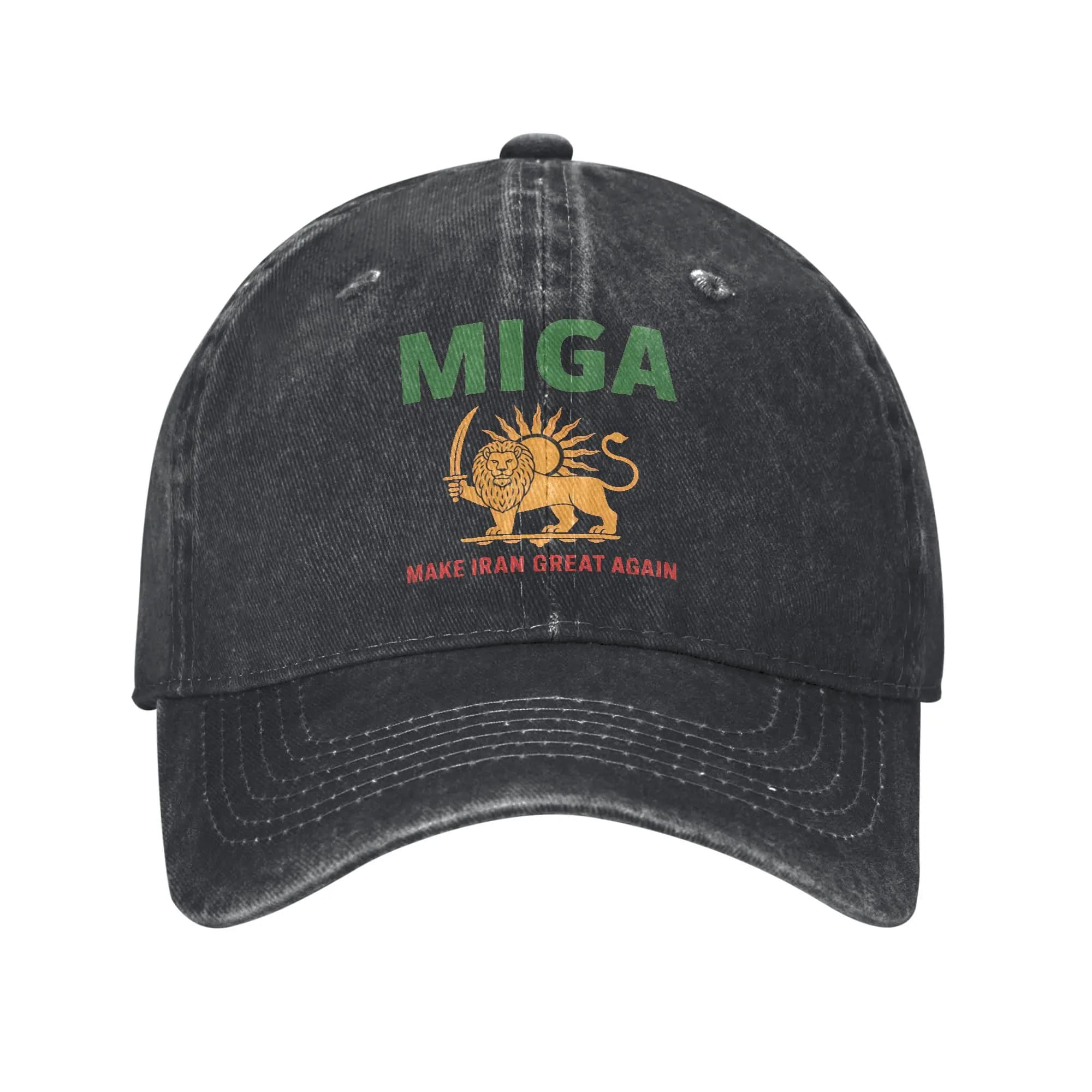 Casquette baseball Iran Miga pêche - Make Iran Great Again chasse pêche été unisexe snapback