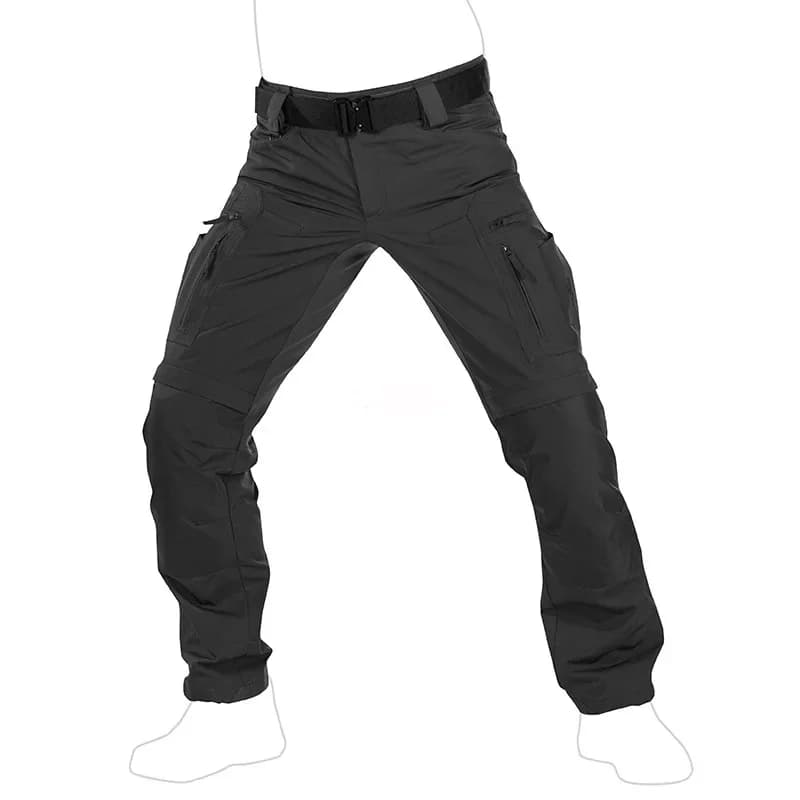 Pantalon cargo tactique résistant printemps automne - Multi-poches pour pêche chasse randonnée