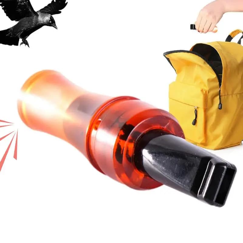 Sifflet appel corbeau chasse outils - leurre décoy simulation son appât accessoire extérieur
