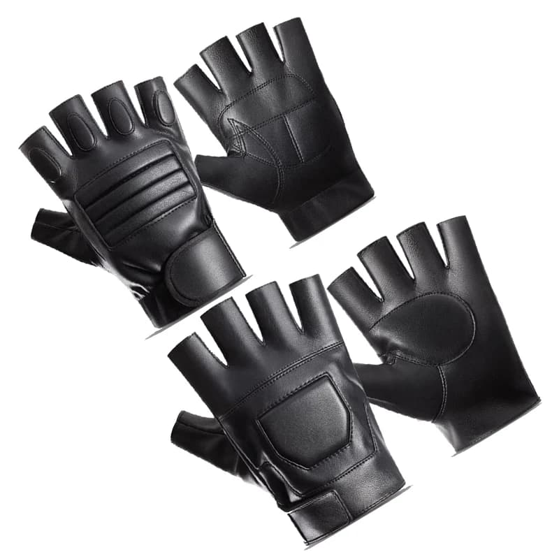 Gants tactiques demi-doigts russe Storm Leather : protection main, liberté doigts, pêche technique