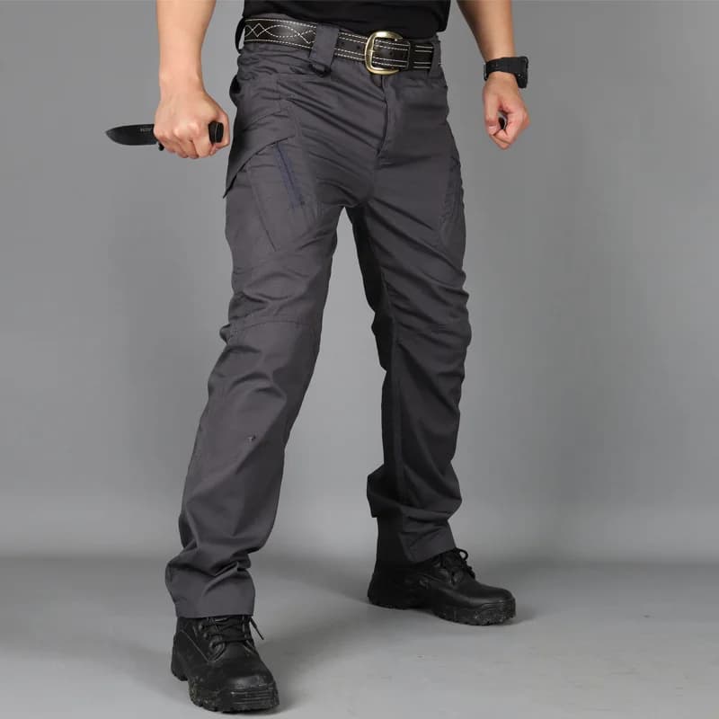 Pantalon cargo été léger pour pêche - Imperméable séchage rapide randonnée pêche