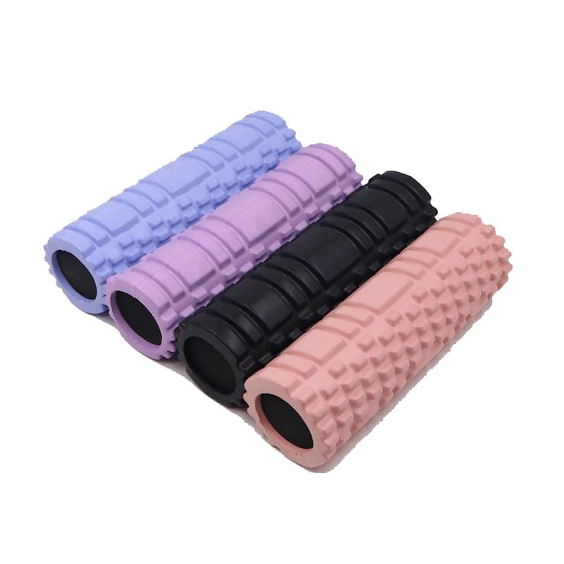 Rouleau yoga picoté massage musculaire pilates équilibre relaxation colonne vertébrale