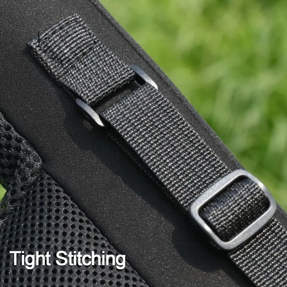 Nouveau sac canne pêche portable avec sangle : étui pliable 118/128cm pour canne et moulinet