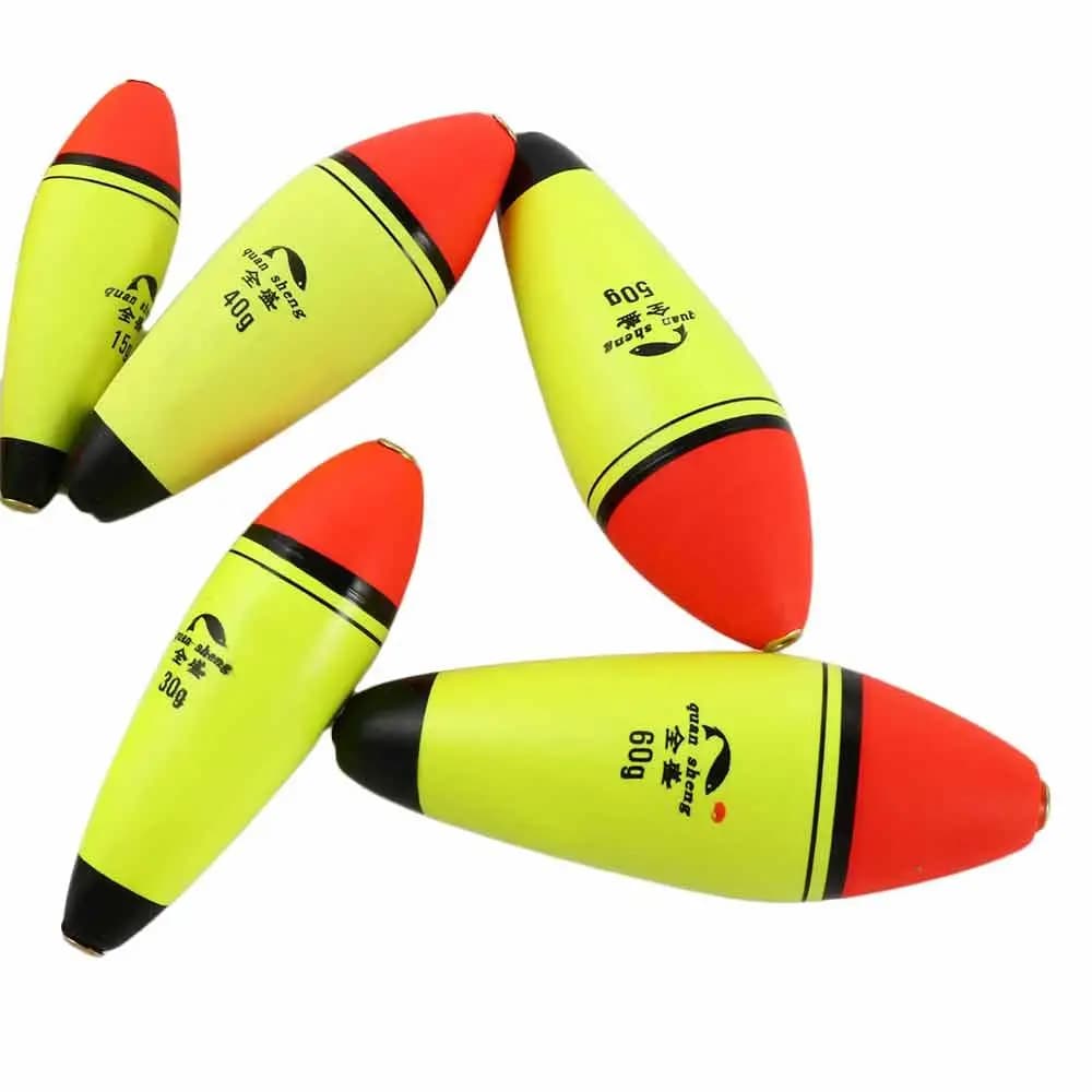 Flotteur pêche mer EVA 8g-200g haute visibilité pour appâts lourds et pêche en eau salée longue distance