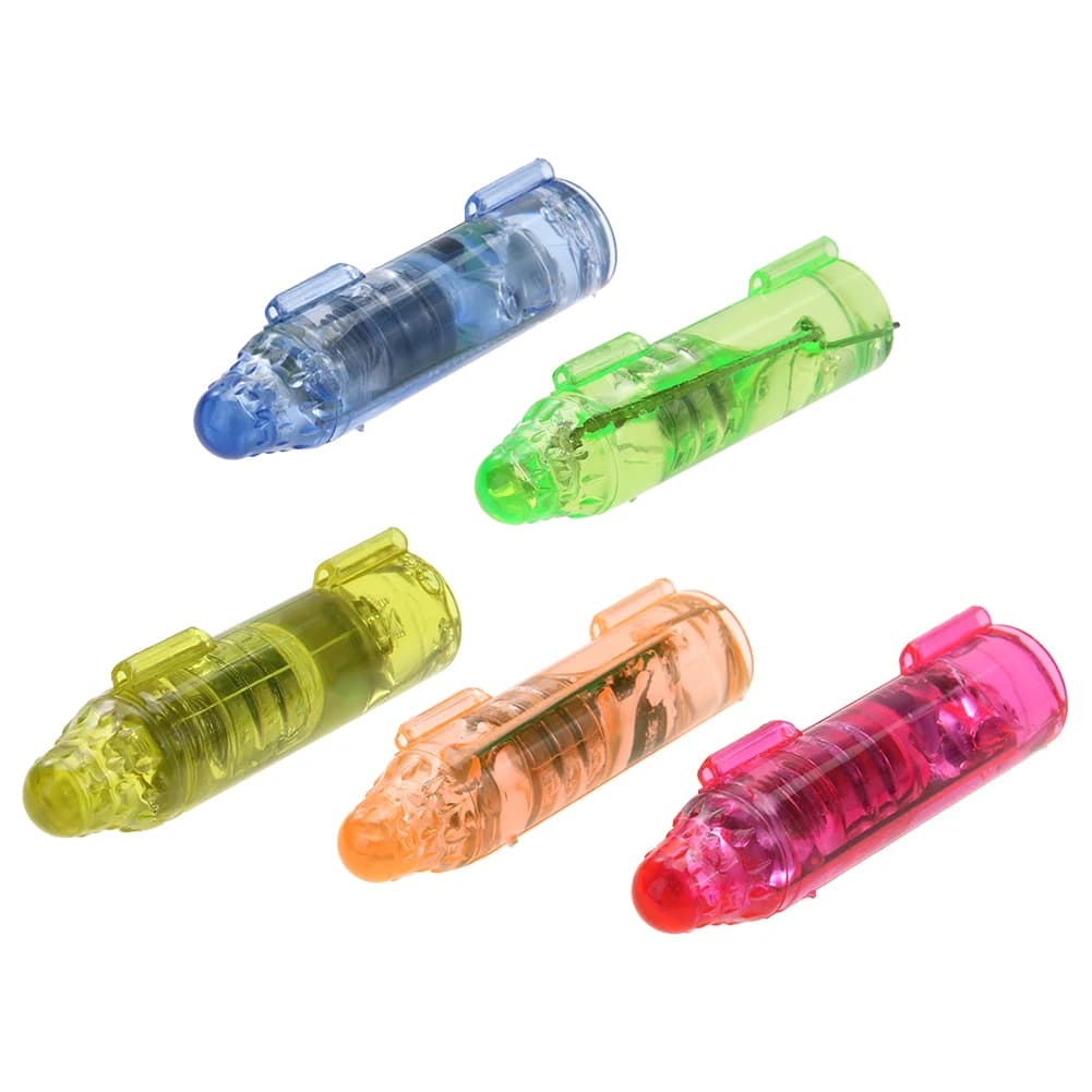 Lumières d'appât LED pour pêche en profondeur - Set TOPLY 10 pièces avec indicateurs pour leurres