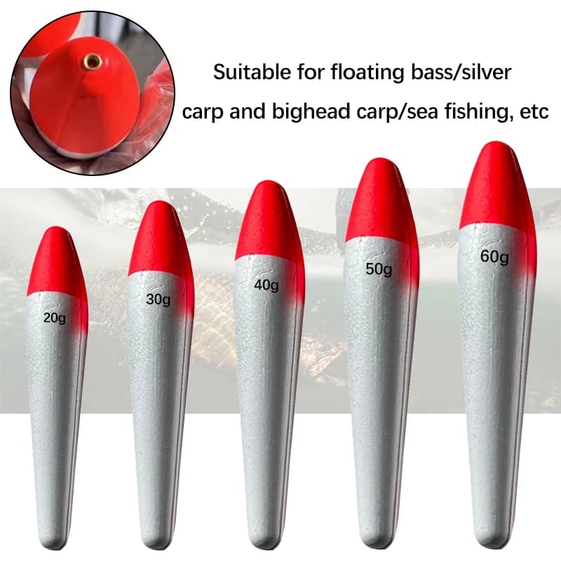 5 flotteurs mer EVA 2g-50g pour pêche saltwater - Flotteurs stick casting pêche en mer