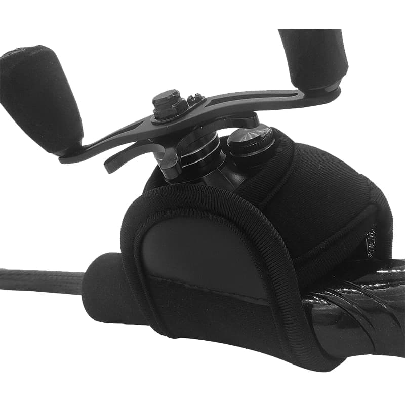Lot de 2 housses souples pour moulinets de pêche - Étuis de protection pour moulinets casting et spinning
