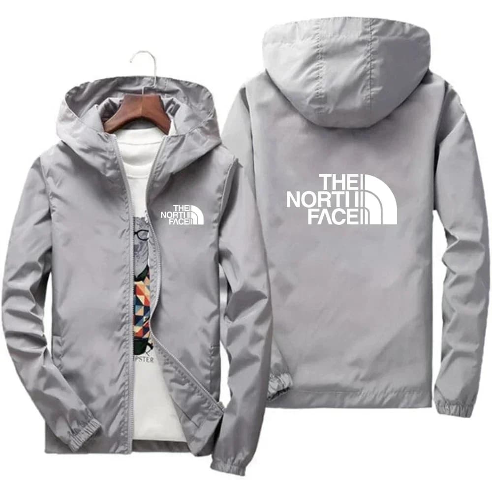 Veste polaire homme 2025 avec capuche zippée anti-vent pour pêche et sport outdoor