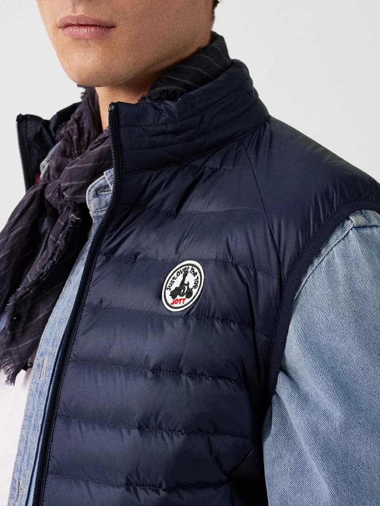 Doudoune légère homme femme printemps automne - Veste capuche fine broderie logo chaude imperméable