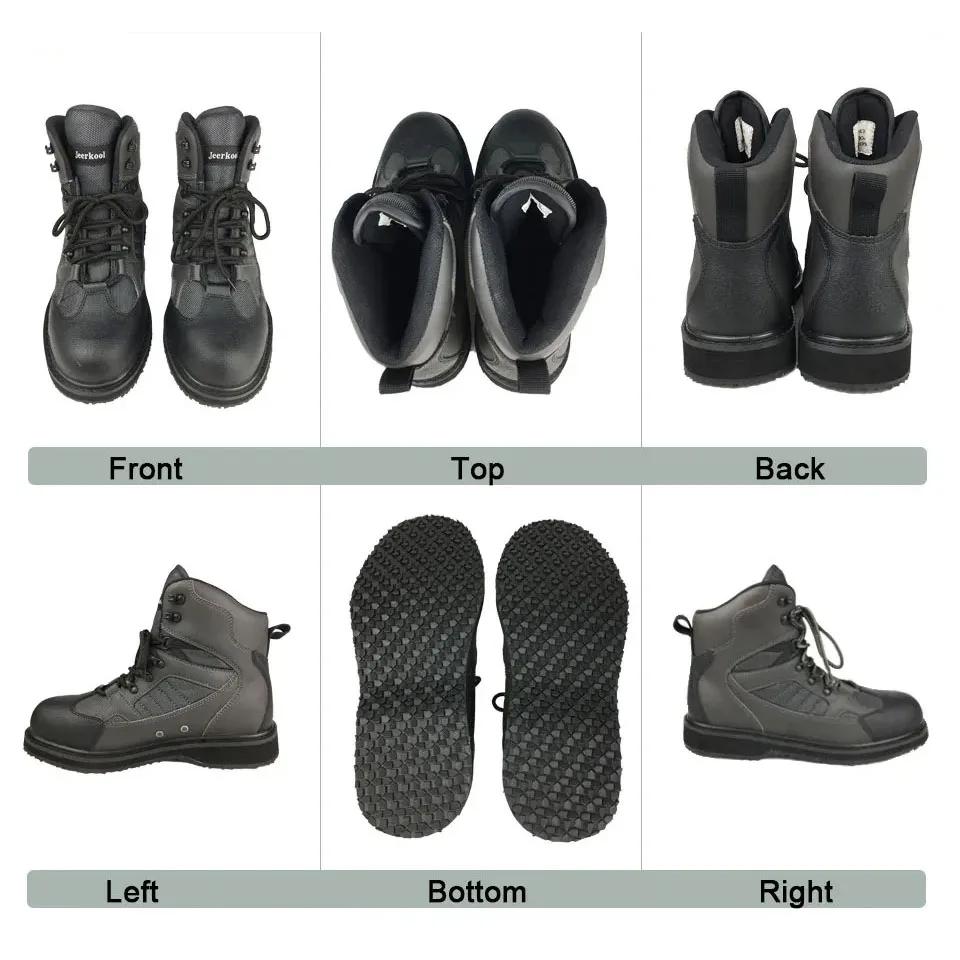 Waders pêche à la mouche imperméables avec bottes feutre caoutchouc combinaison homme femme chasse récif