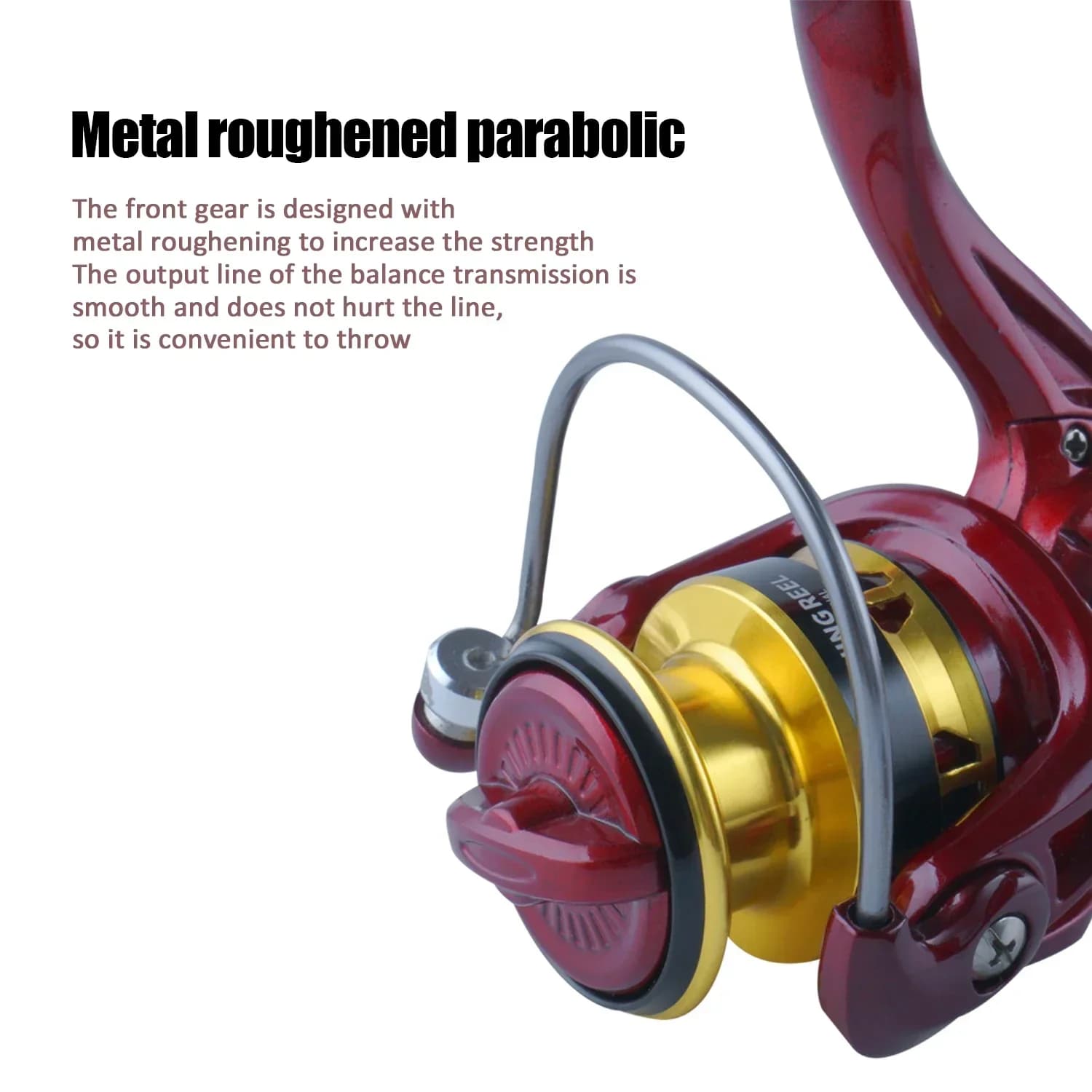 Huidiao 149g Ultralight Spinning Reel 1000 Series 4.8:1 Ice Fishing Reel Metal S