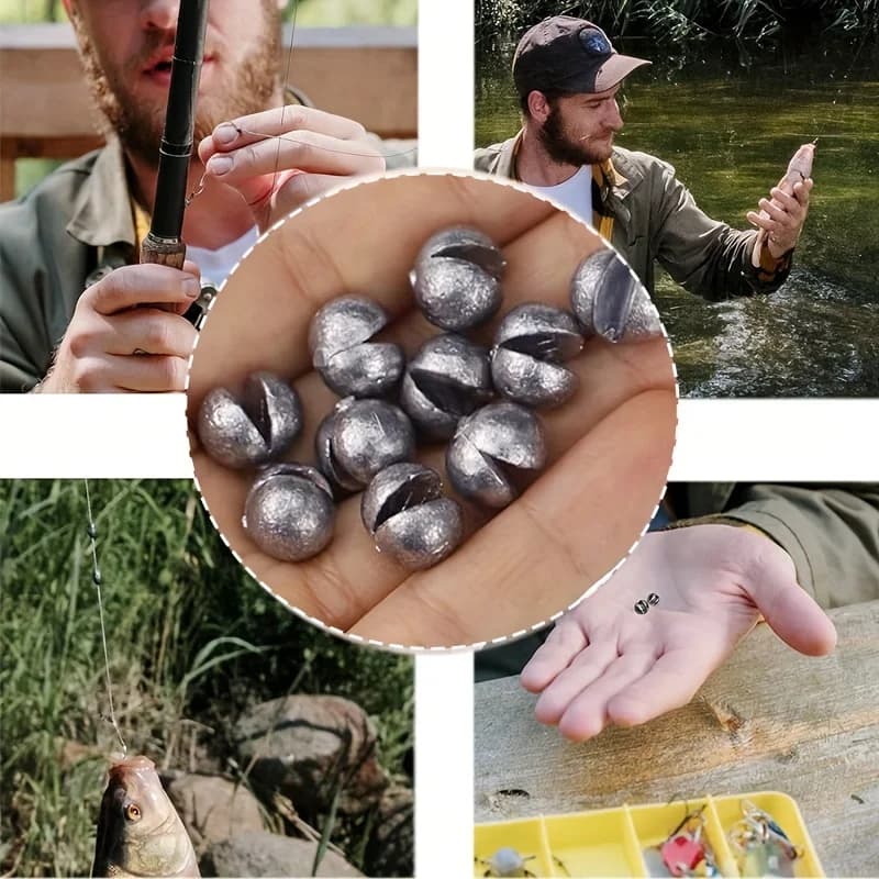 Plombs de pêche plombées amovibles TAKBAS 7g 5g 4g 3g 2g 1g pour pêche précise
