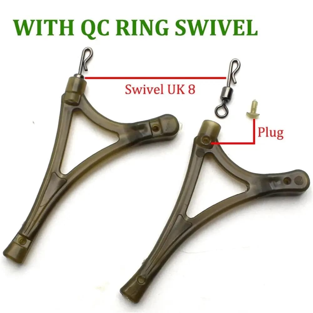Système anti-emmêlement 10 pièces pour cage feeder carpe montage européen accessoires pêche