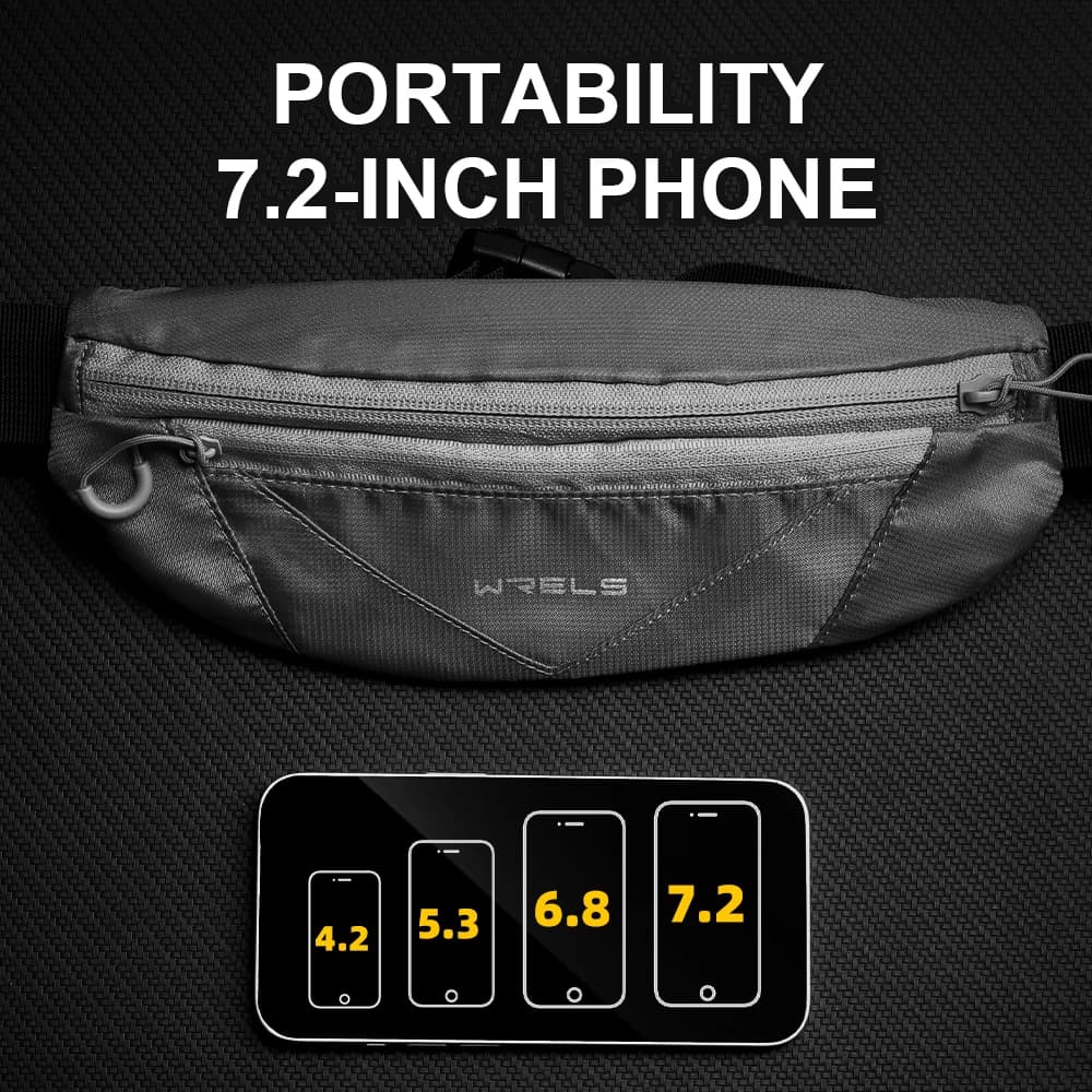 Ceinture running sport étanche mixte - Sac ceinture marathon jogging cyclisme téléphone