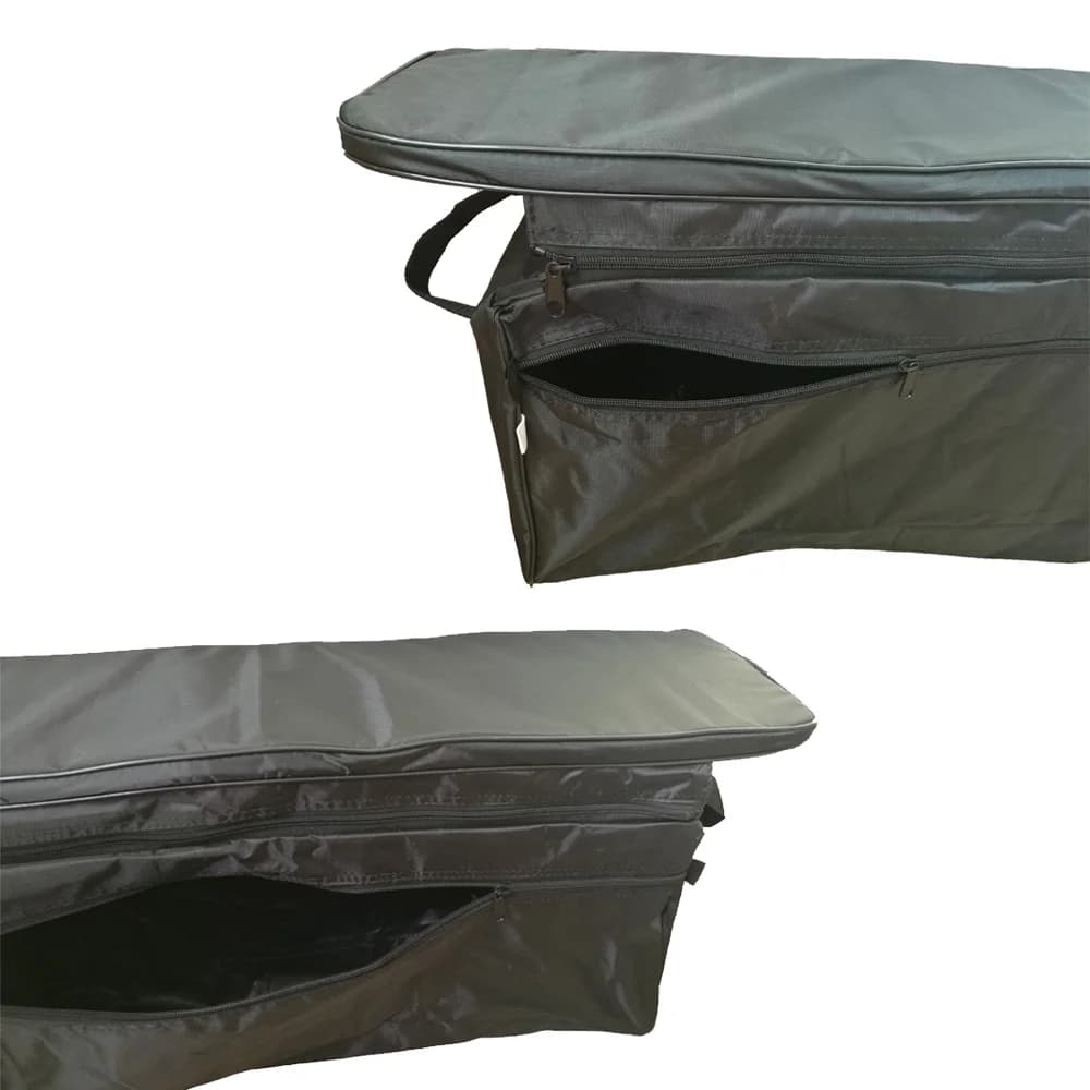 Sac de rangement sous siège pour canoë et kayak avec coussin rembourré - Accessoire pêche confort
