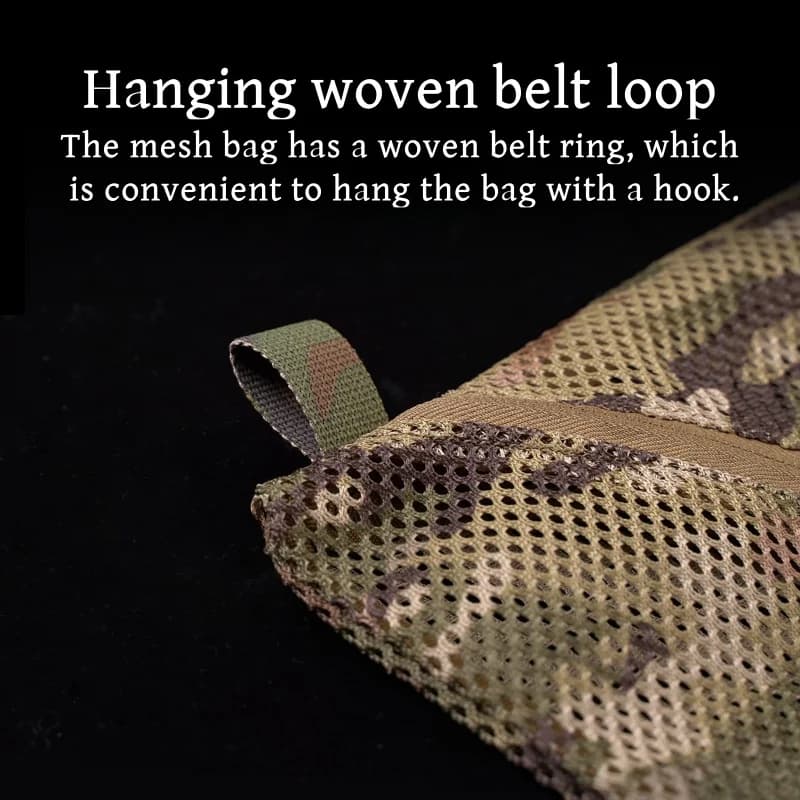 Pochette filet extérieure MOLLE - Organisateur outils équipement pour sac pêche camping