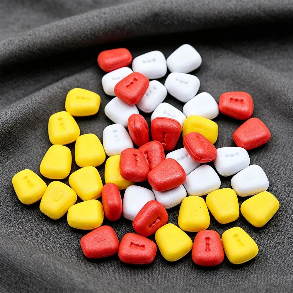 15 boilies carpe imitation maïs - appâts flottants pour method feeder et montages hair rig