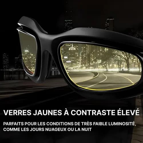 Lunettes de sport tactiques C5 polarisées 4 verres pour tir, chasse, randonnée et pêche