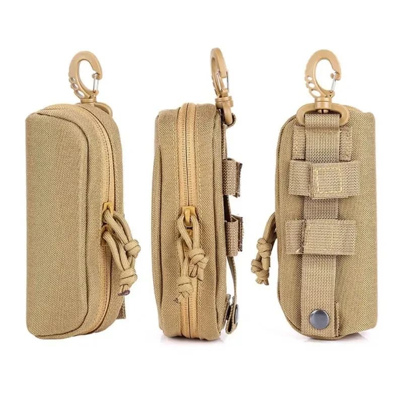 Étui MOLLE tactique 1000D pour lunettes de chasse pêche - protection anti-choc portable