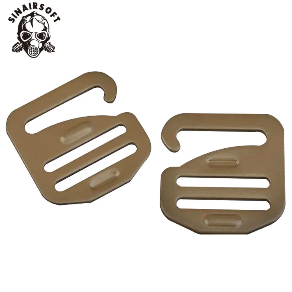 Crochets G pour équipement pêche tactique - Connecteur modulaire poches FCPC attache rapide airsoft