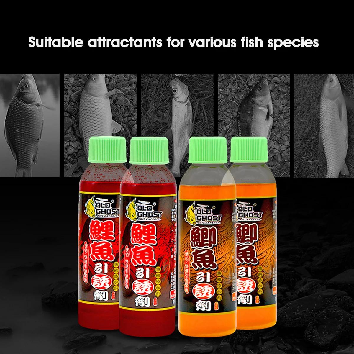 Old Ghost Fishing Lure 120ml - Appât liquide pour carpe et carassin - Attractant longue durée pour pêche au gros