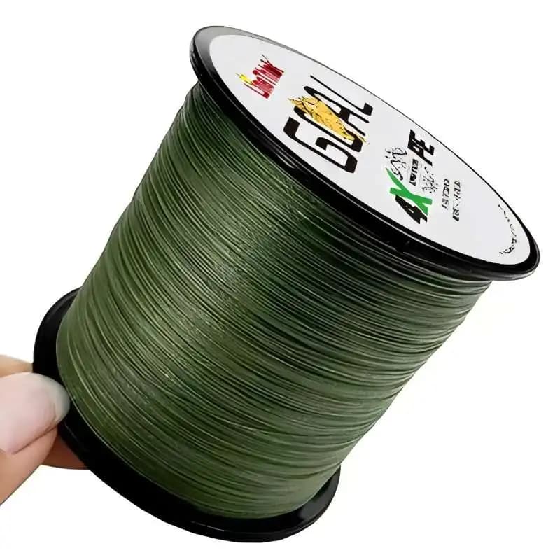 Ligne de pêche japonaise 4 brins LineThink 300 m en fibre PE multifilament haute résistance