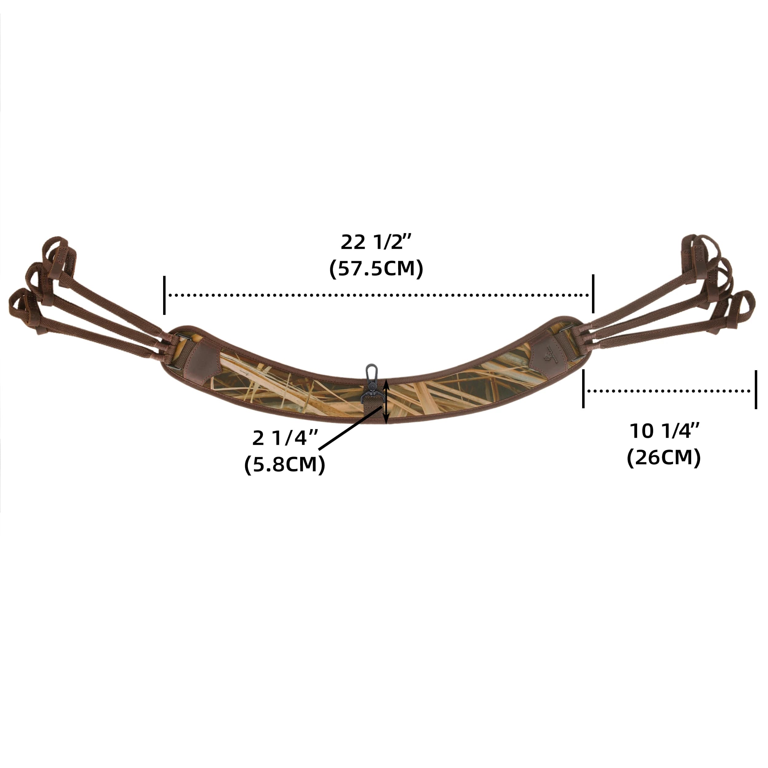 Sac transport camouflage gibier d'eau WAYNE'S DOG - Bandoulière 12 attaches pour canards oies leurres