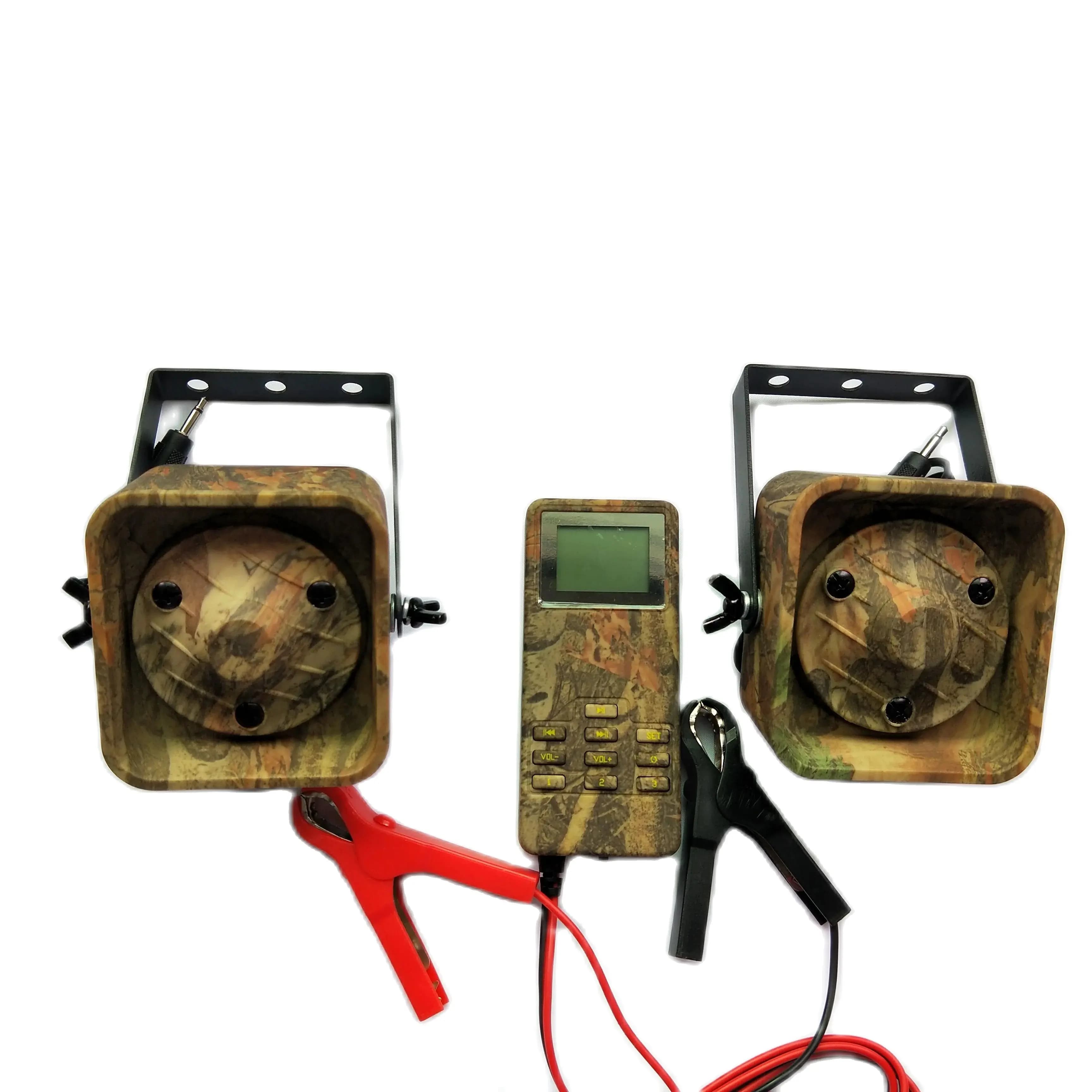 Leurre de chasse extérieur avec lecteur MP3 intégré pour sons multiples de canards