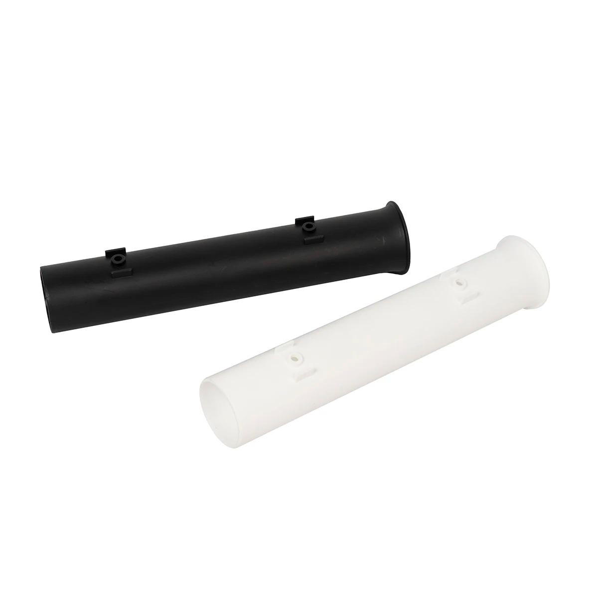 Support de canne à pêche portable ABS blanc/noir - Rack de fixation durable pour pêche spinning et lancer