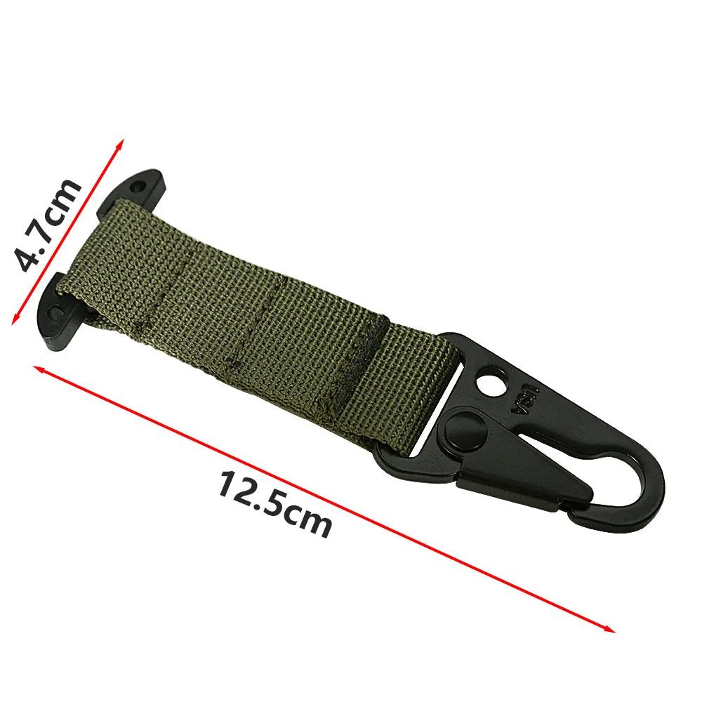 Mousqueton tactique crochet accroche MOLLE pour ceinture pêche équipement outdoor accessoires