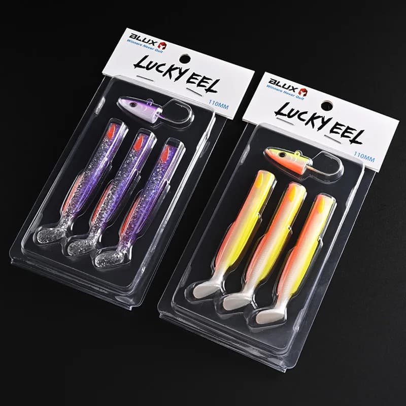 Leurre souple sandeel vibrant 11cm 17g pour pêche en mer leurre souple à tête plombée