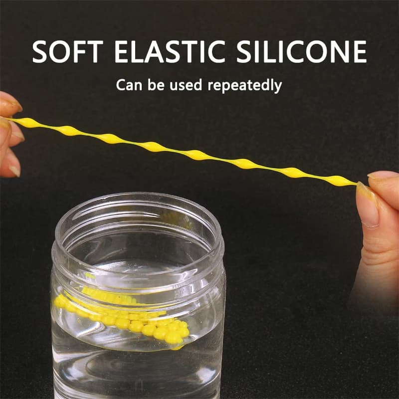 Perles de maïs flottantes silicone 2-5mm appâts artificiels pour carpe amour et montages
