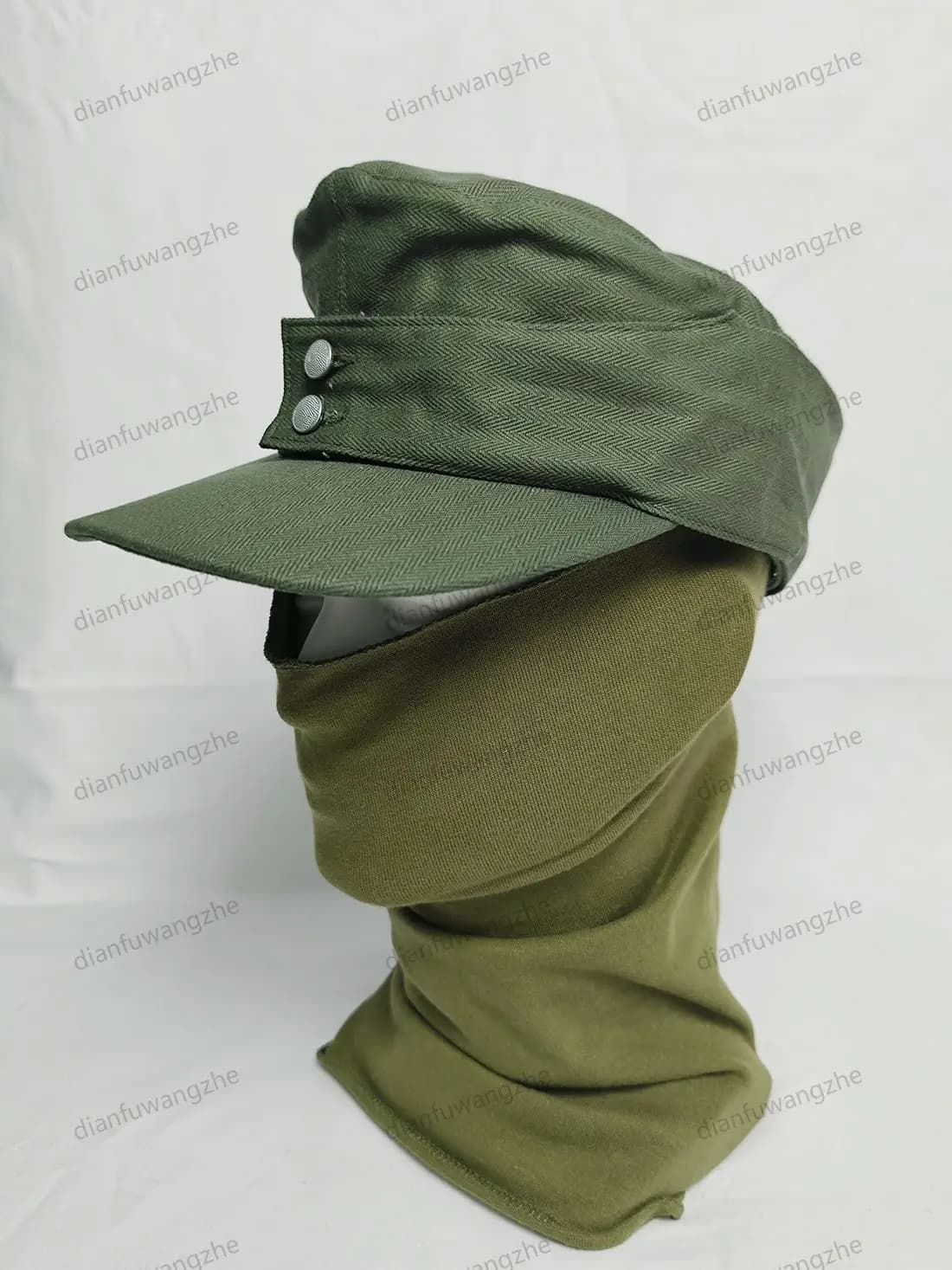 Casquette tactique M43 style allemand camouflage pour pêche outdoor