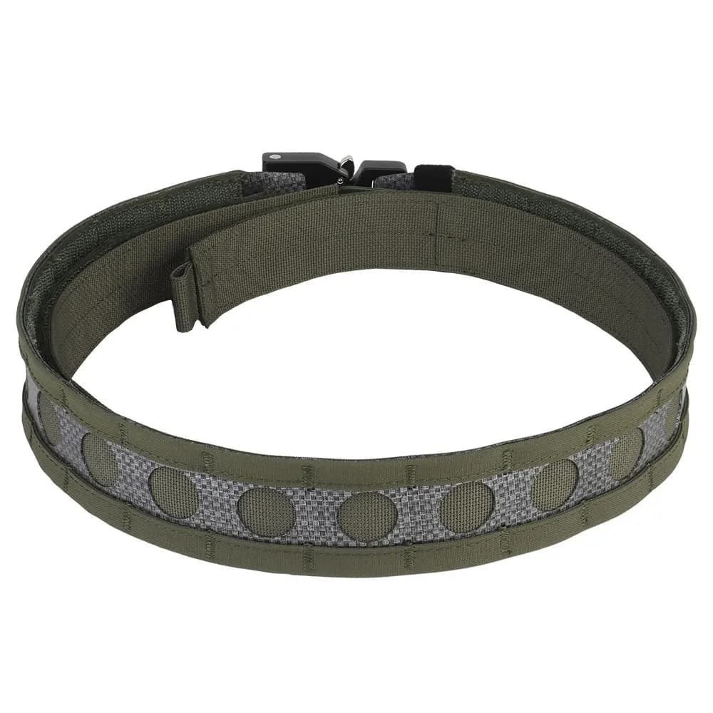 Ceinture tactique légère Ferro Style Bison avec boucle rapide pour pêche et chasse