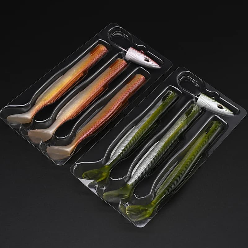 Leurre souple sandeel vibrant 11cm 17g pour pêche en mer leurre souple à tête plombée