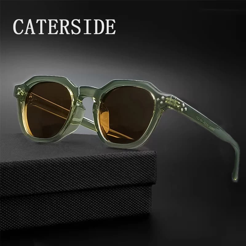 Lunettes de soleil polarisées TR90 pour pêche - Monture ultralégère et résistante à l'eau salée