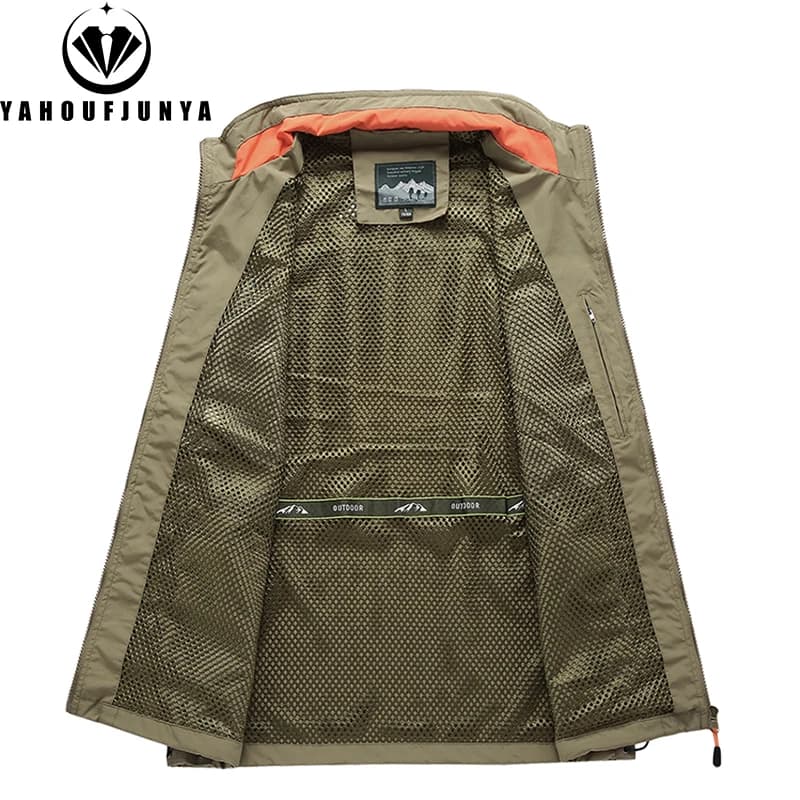 Veste de pêche Lixada respirante avec gilet de sauvetage intégré pour pêche en rivière et sécurité aquatique