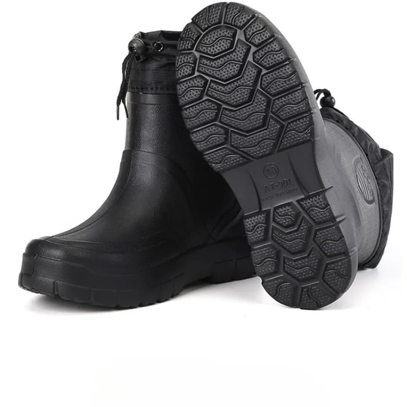 Bottes de pêche hiver imperméables homme légères chaudes EVA courtes confortables chaussures eau