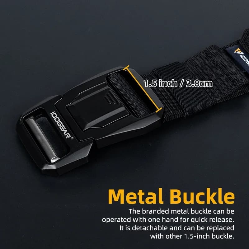 Ceinture tactique LSR MOLLE 2 pouces IDOGEAR légère - Équipement pêche entraînement extérieur 3433