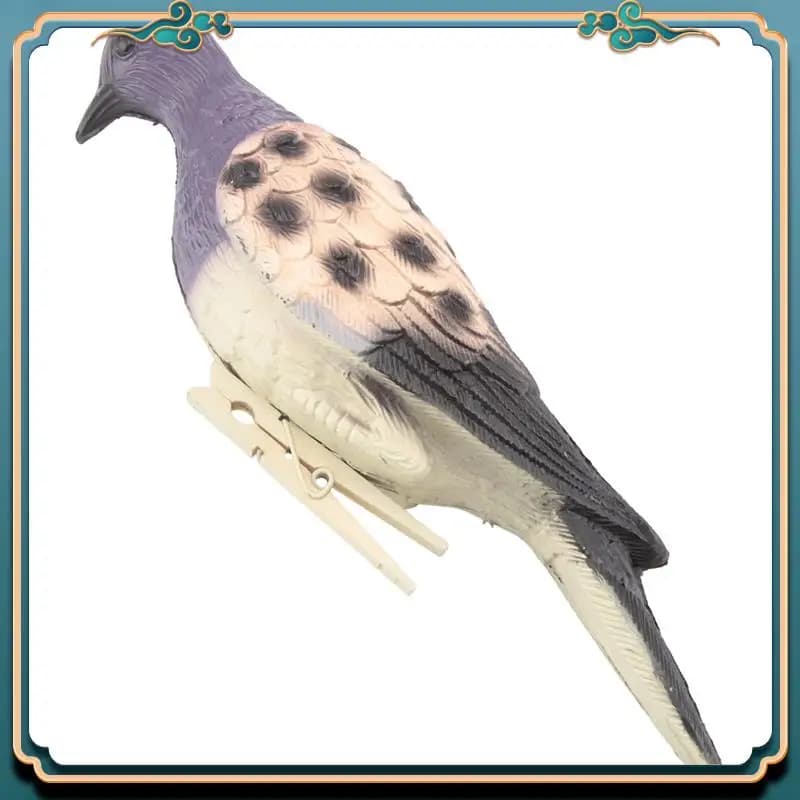 Nouveau kit 5 pièces leurres colombes pour protection jardin pigeons - Appât animaux bionique