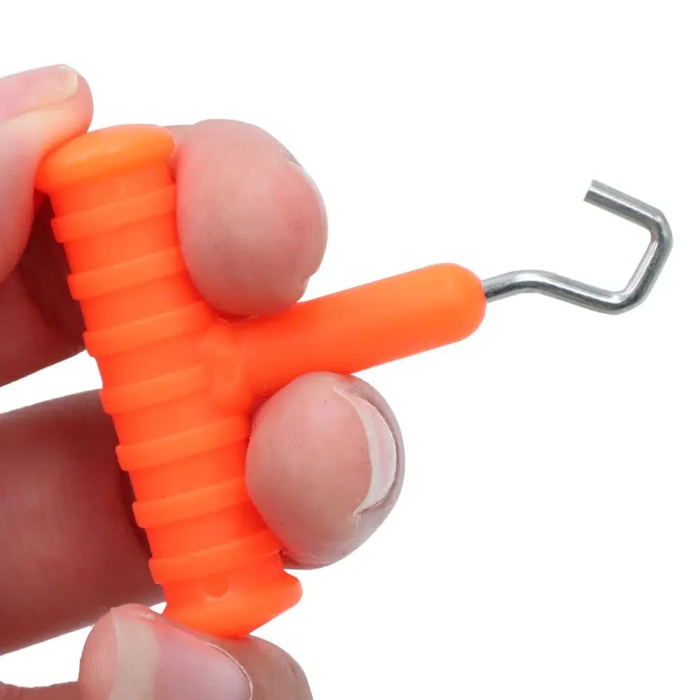 Outil montage hair rig pêche carpe 2 pièces pour nœuds hameçons équipement carpiste