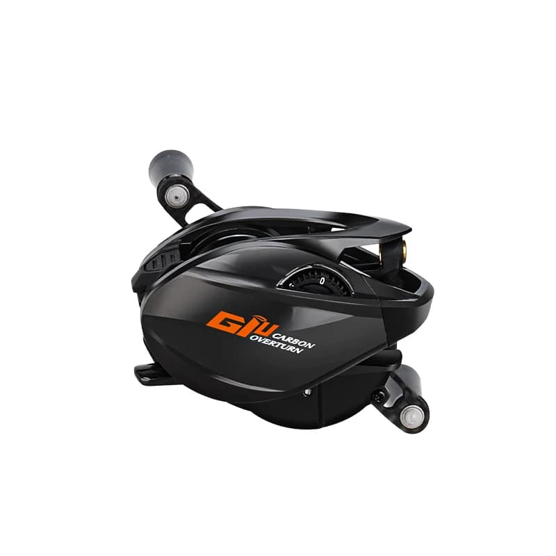 Moulinet baitcasting HISTAR Giu 99 Carbon NMB SIC frein magnétique 3D ratio 8.1:1 pour pêche BFS ultra-légère