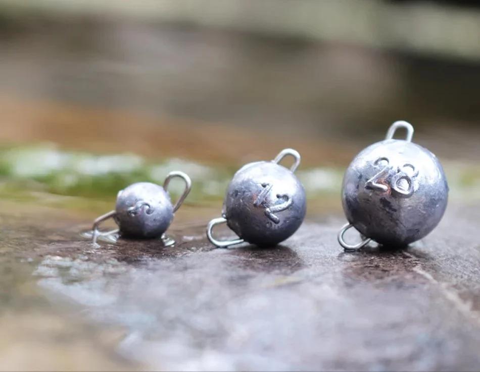 Plombs de pêche profonde 10 pièces 2g à 16g pour jigging et leurres en eau profonde