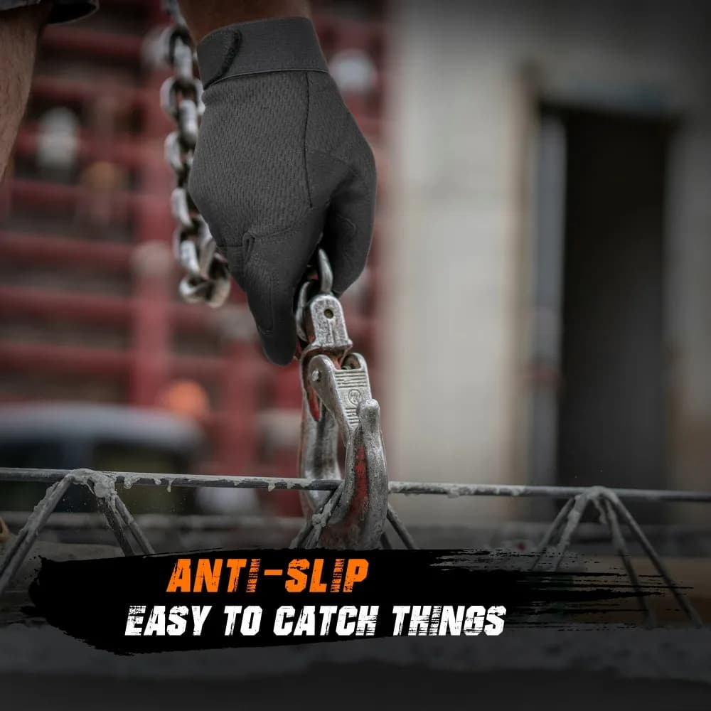 Gants de pêche légers respirants - Paintball, camping, randonnée, vélo et pêche multisports
