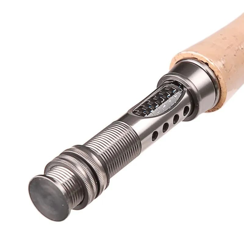 Canne à mouche 3/4 5/6 WT Fast Action 8FT et 9FT en fibre de carbone 40T,