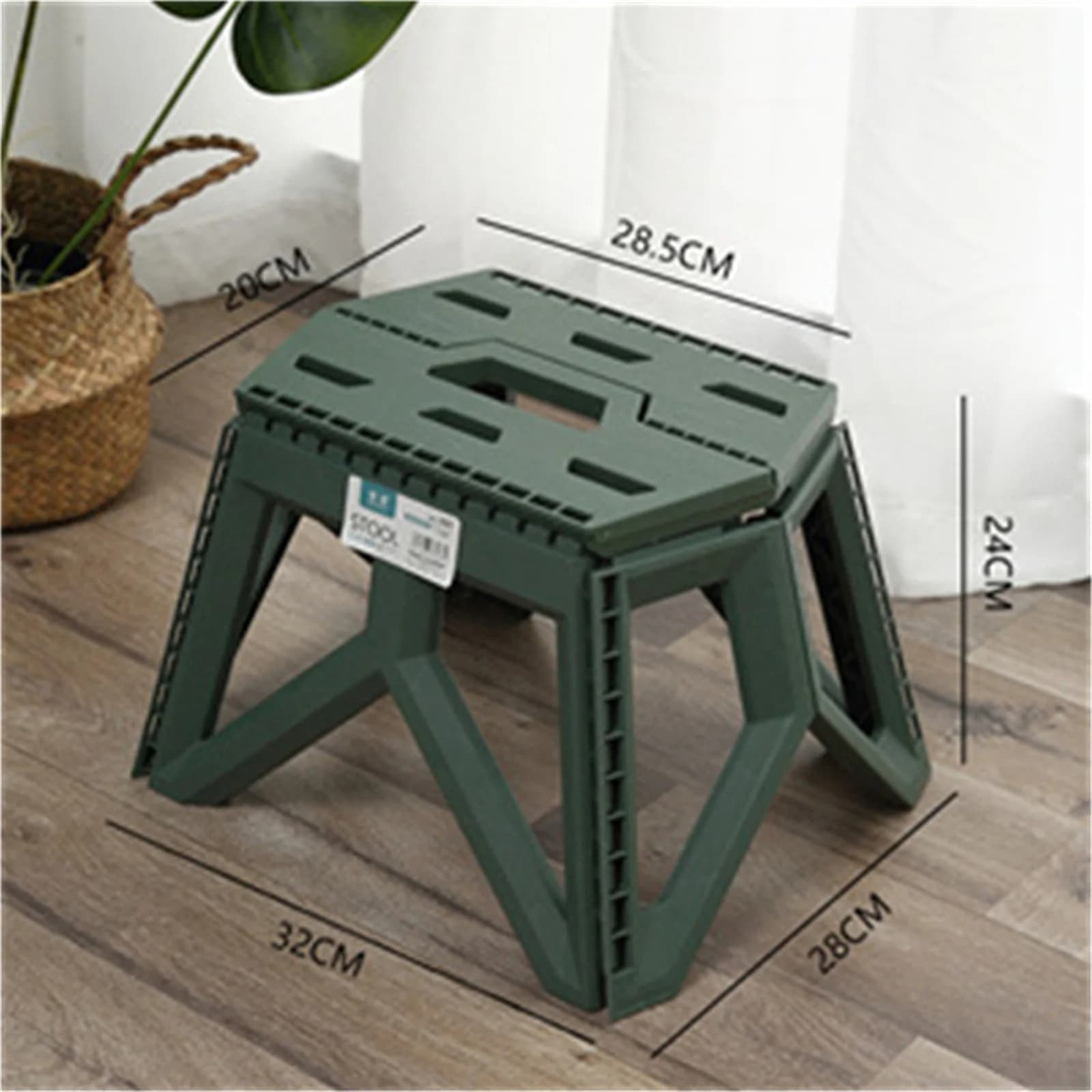 Tabouret pliant portable haute résistance pour pêche - Petit siège durable camping et plage