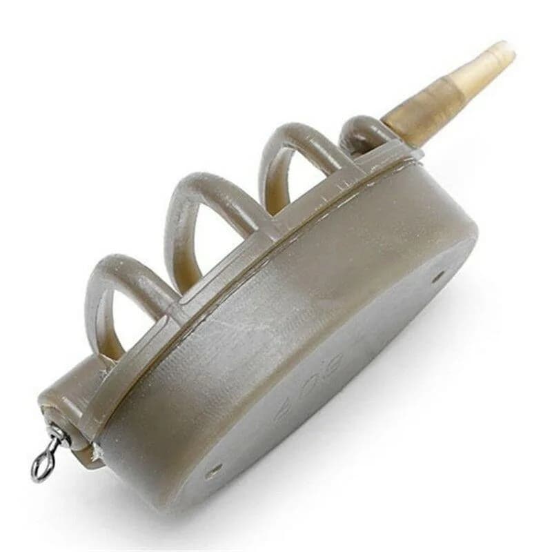 Moule à méthode feeder 5 pièces - Set pour amorçage carpe avec plomb et lance-appât intégré
