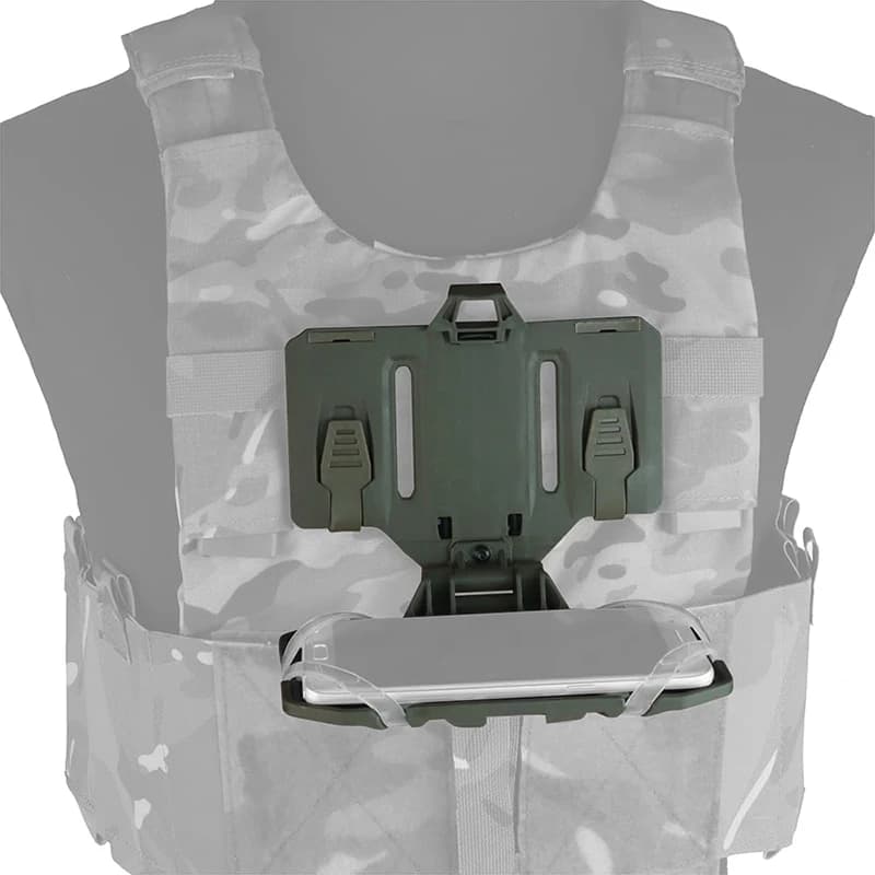 Support téléphone tactique MOLLE pour navigation pêche en kayak et pêche côtière GPS